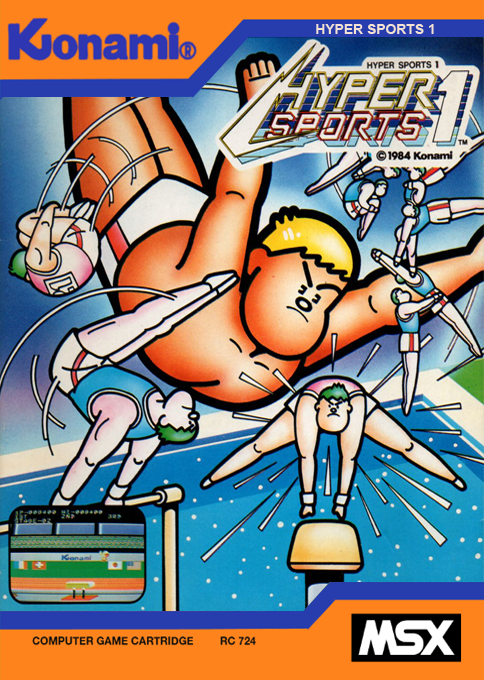 Hyper Sports 1 box art