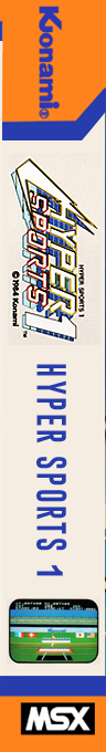 Hyper Sports 1 — box-2D-side (EU)
