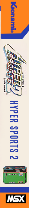Hyper Sports 2 — box-2D-side (EU)