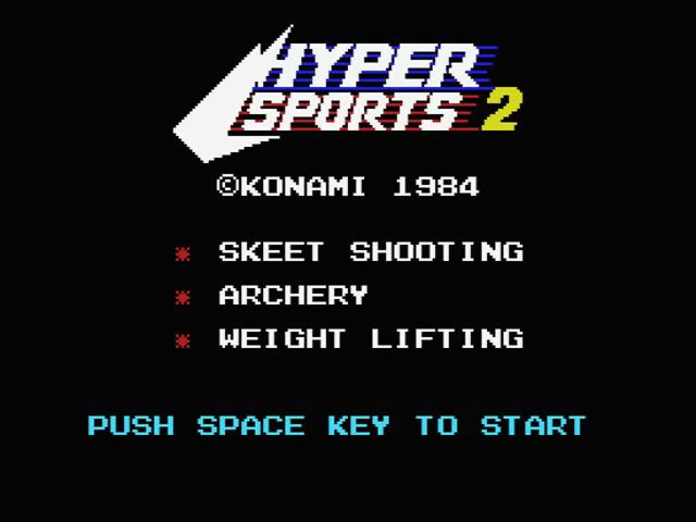 Hyper Sports 2 — sstitle (JP)