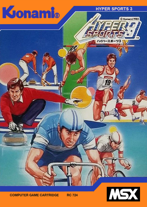 Hyper Sports 3 — box-2D (JP)