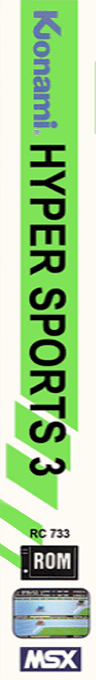 Hyper Sports 3 — box-2D-side (EU)