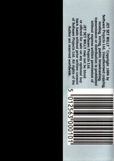 Jet Set Willy — box-2D-back (EU)