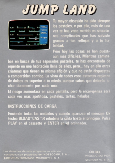 Jump Land — box-2D-back (EU)