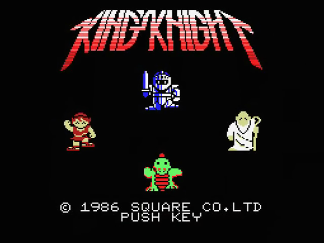 King Knight — sstitle (JP)