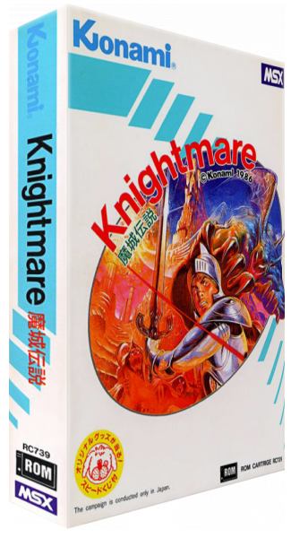 Knightmare - Majou Densetsu — box-3D (JP)