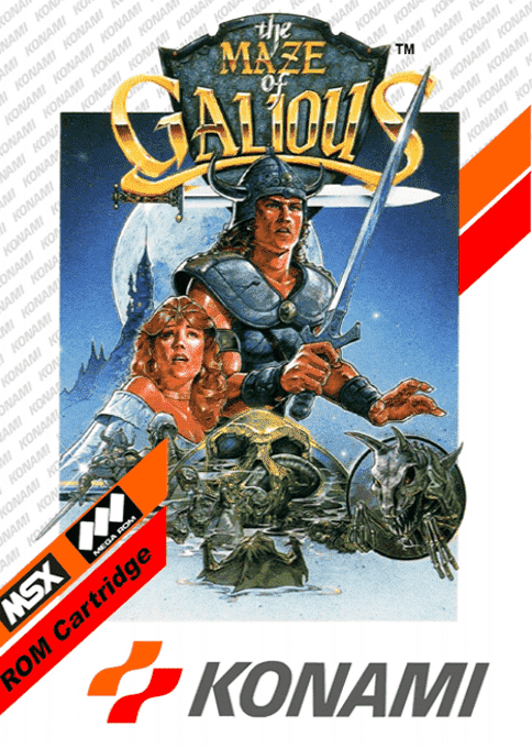 Knightmare 2 - The Maze Of Galious box art