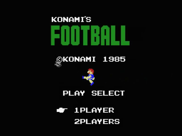 Konami's Football — sstitle (EU)