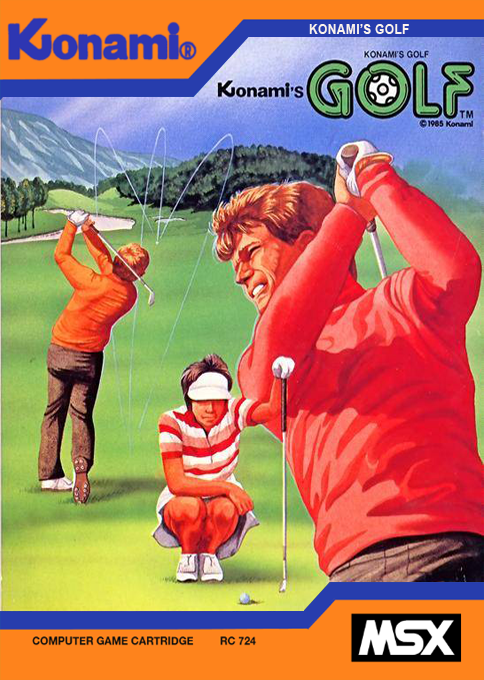 Konami's Golf box art