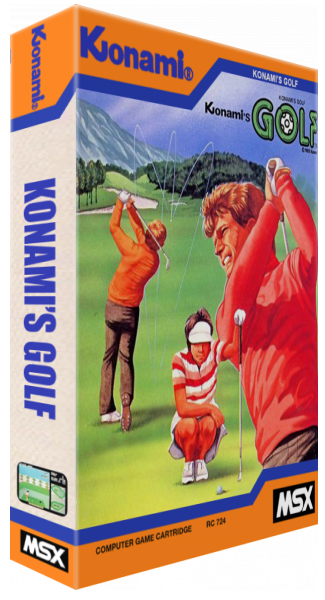 Konami's Golf — box-3D (EU)