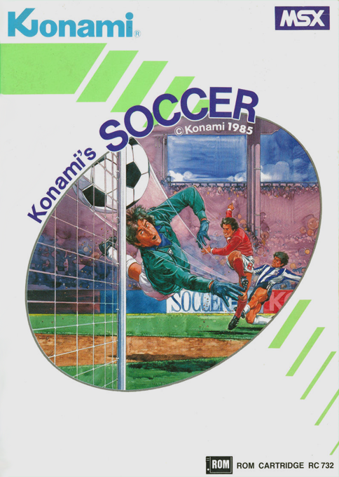 Konami's Soccer — box-2D (JP)