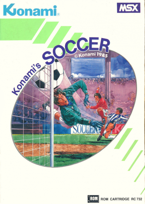 Konami's Soccer box art