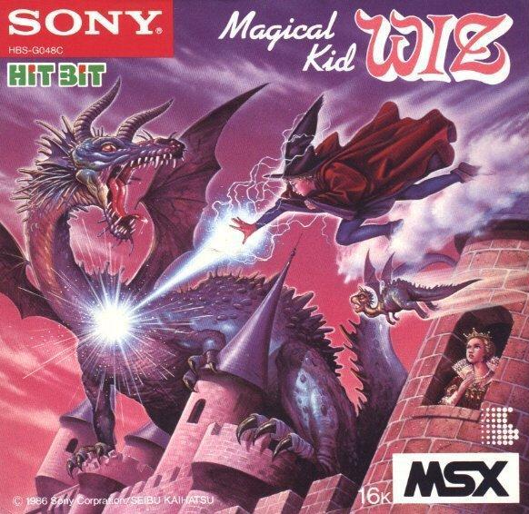 Magical Kid Wiz box art