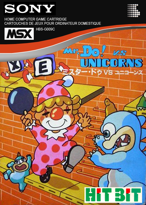 Mr. Do Vs. Unicorns box art