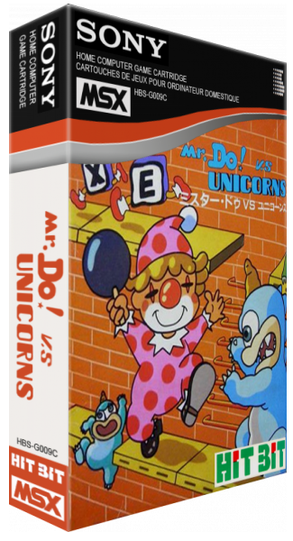 Mr. Do Vs. Unicorns — box-3D (EU)