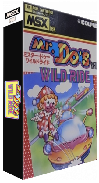 Mr. Do's Wildride — box-3D (EU)