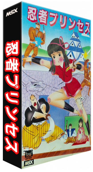 Ninja Princess — box-3D (JP)