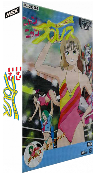 Nyan Nyan Pro Wrestling — box-3D (JP)