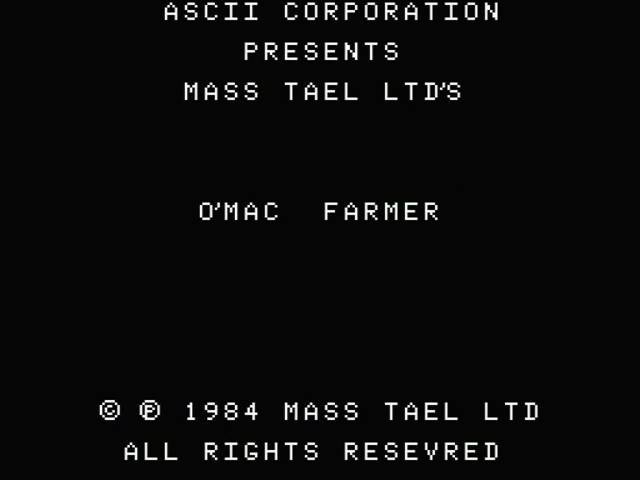 O'mac Farmer — sstitle (JP)