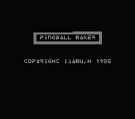 Pinball Maker. Ball Blitz — sstitle (WOR)
