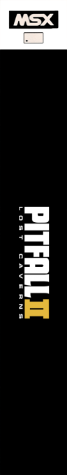 Pitfall 2 - Lost Caverns — box-2D-side (JP)