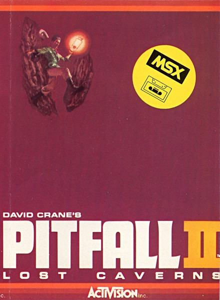Pitfall 2 - Lost Caverns box art