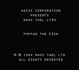 Poppaq The Fish — sstitle (WOR)