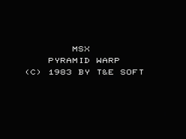 Pyramid Warp — sstitle (JP)