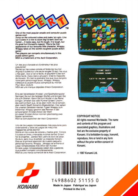 Q-bert — box-2D-back (EU)