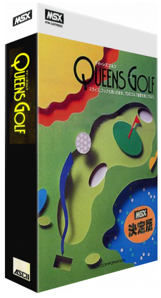 Queen's Golf — box-3D (JP)