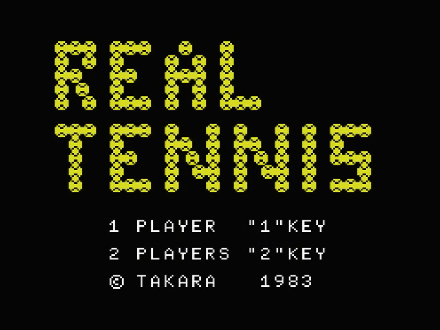 Real Tennis — sstitle (JP)