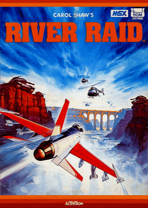 River Raid — box-2D (JP)