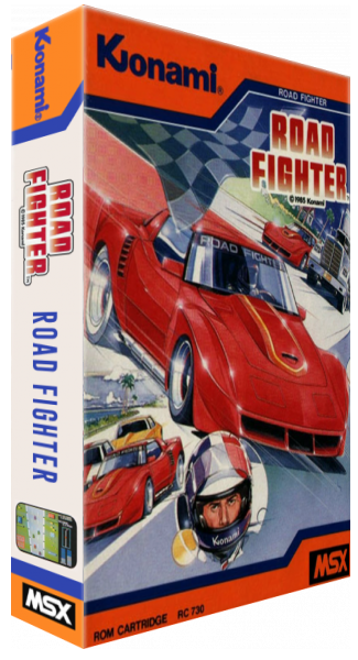 Road Fighter — box-3D (EU)