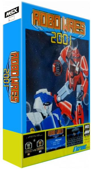Robo Wres 2001 — box-3D (JP)