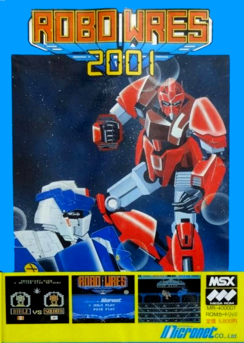 Robo Wres 2001 box art