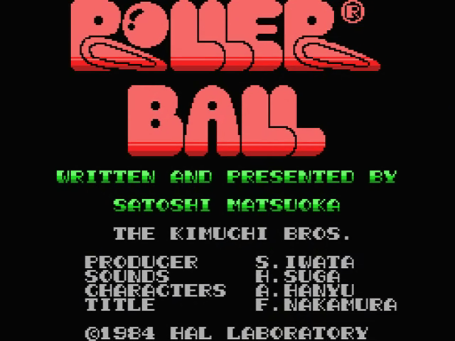 Roller Ball — sstitle (JP)