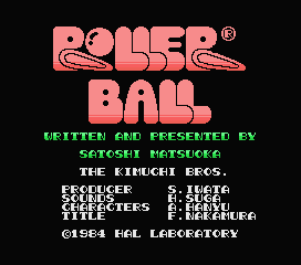 Roller Ball — sstitle (WOR)
