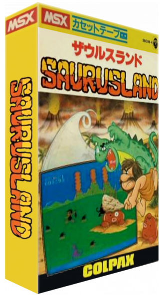 Saurus land — box-3D (JP)