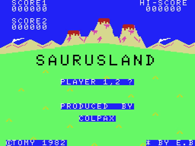 Saurus land — sstitle (JP)