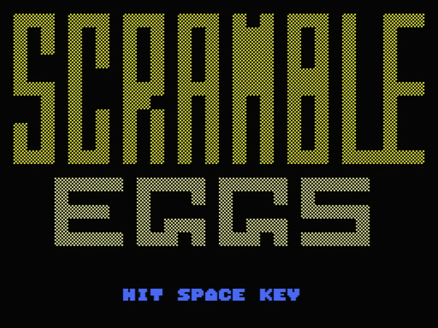 Scramble Eggs — sstitle (JP)