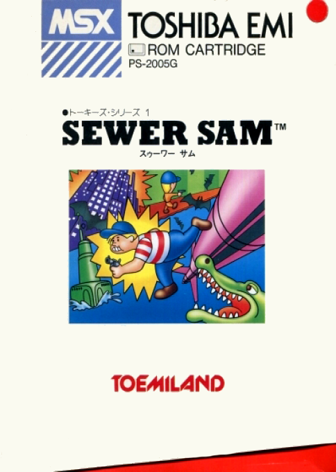 Sewer Sam box art