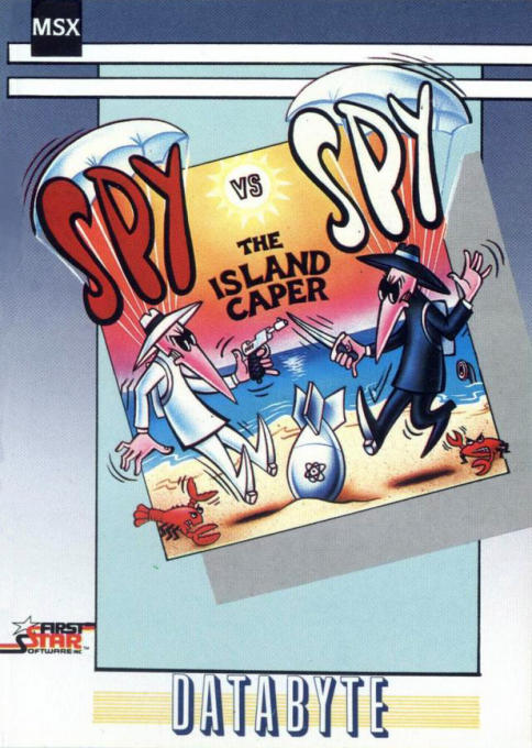 Spy vs Spy - The Island Caper box art