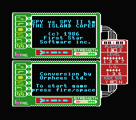 Spy vs Spy - The Island Caper — sstitle (EU)