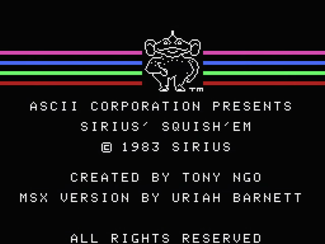 Squish'em — sstitle (JP)