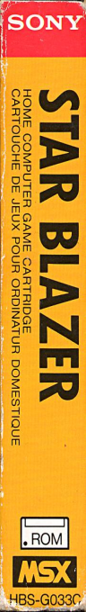 Star Blazer — box-2D-side (EU)