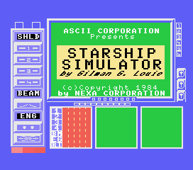 Starship Simulator — sstitle (WOR)
