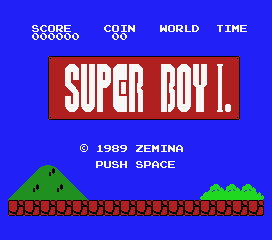 Super Boy 1 — sstitle (KR)