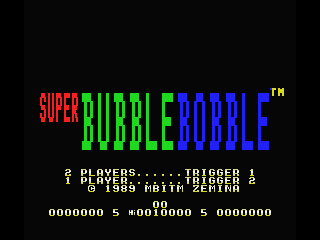 Super Bubble Bobble — sstitle (WOR)