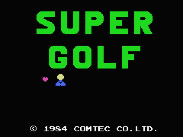 Super Golf — sstitle (JP)