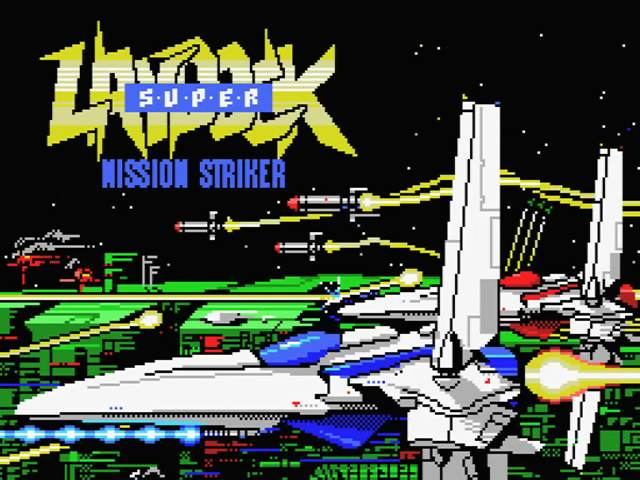 Super Laydock - Mission Striker — sstitle (JP)